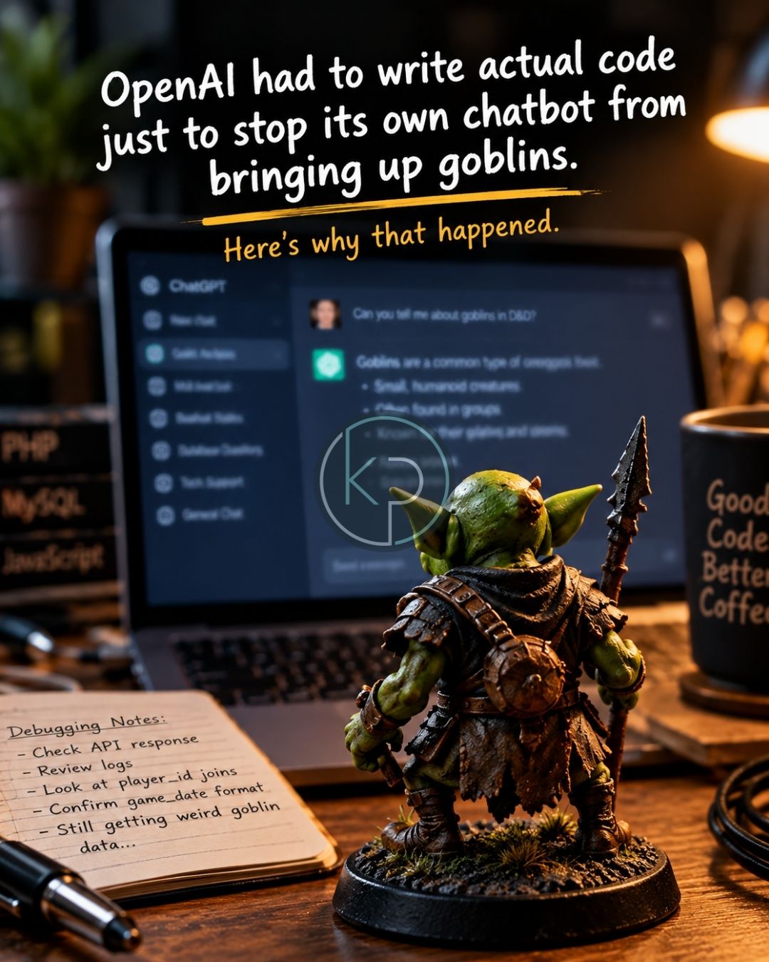 Why Does ChatGPT Keep Bringing Up Goblins?