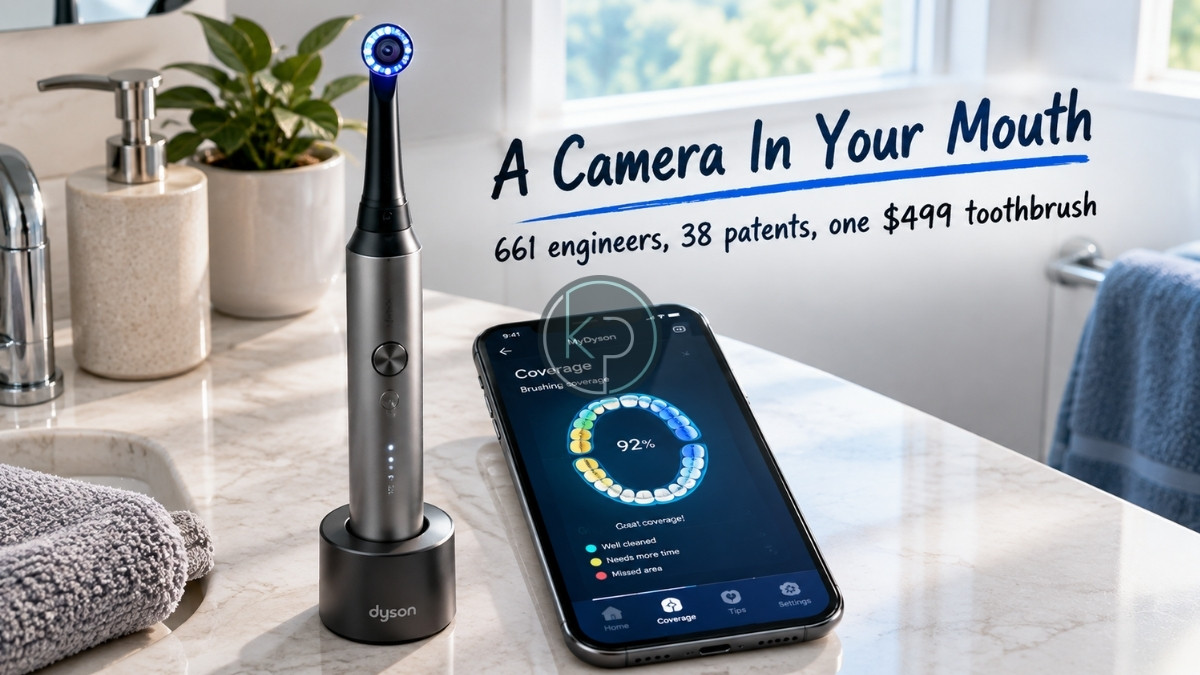 Does Dyson's $499 Toothbrush Really Have a Camera in It?