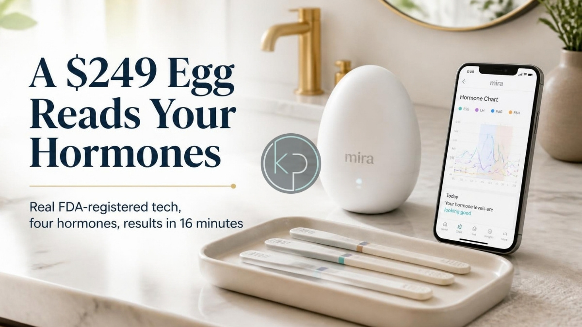 Why Is This Hormone Monitor Shaped Like an Egg?