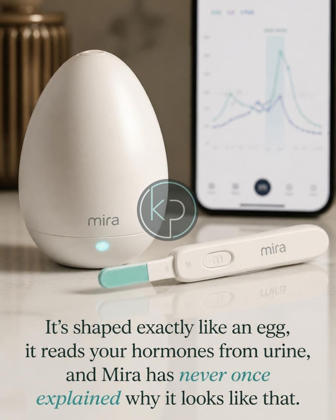 Why Is This Hormone Monitor Shaped Like an Egg?