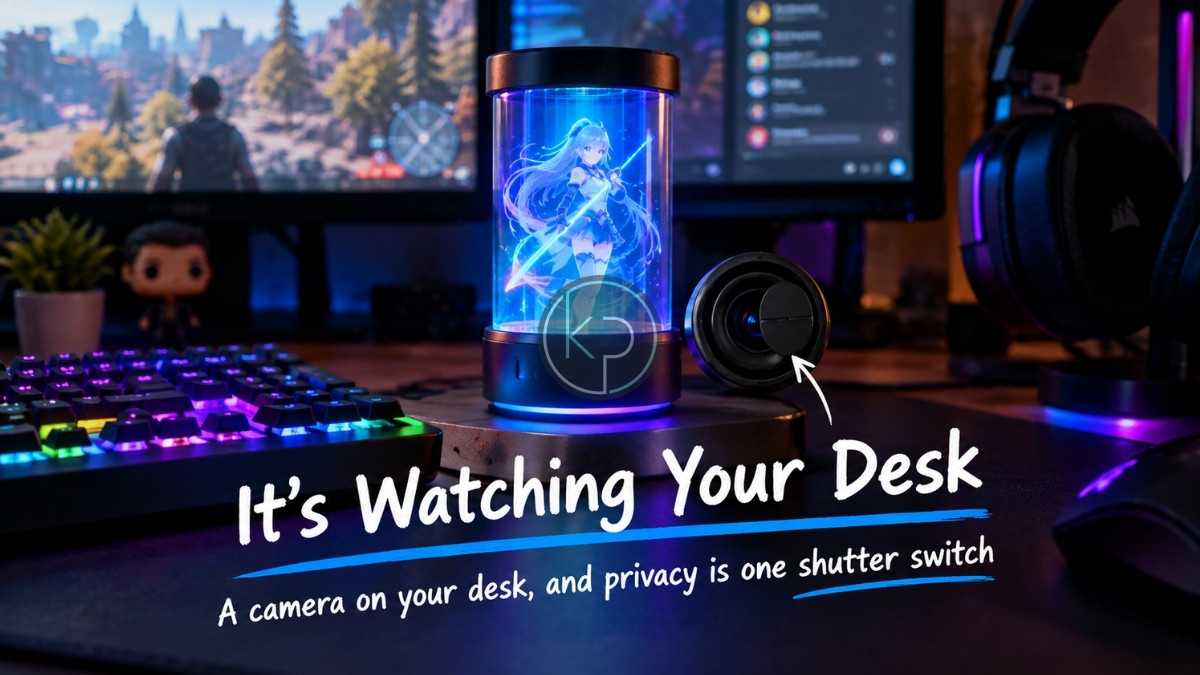 Does Razer's Anime Hologram Kira Actually Watch You Through a Camera?