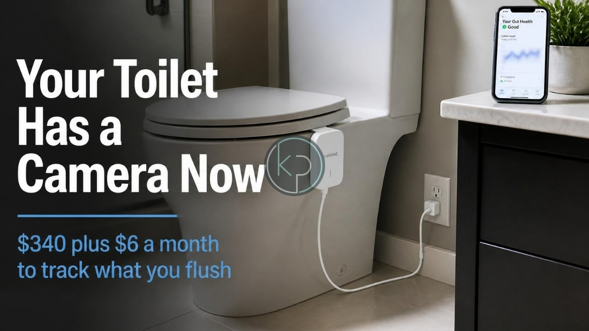 My Toilet Now Has a Camera and a Monthly Subscription