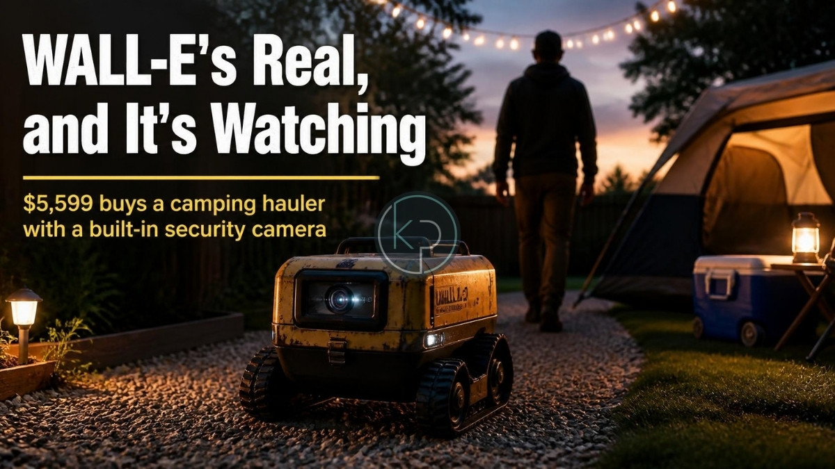Is the WALL-E Looking Robot That Costs $5,000 Actually a Security Camera? Is the WALL-E Looking Robot That Costs $5,000 Actually a Security Camera?