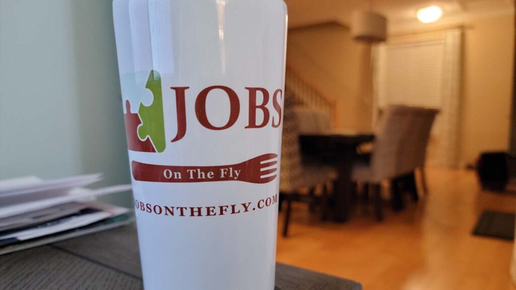 coffee with Jobs On The Fly