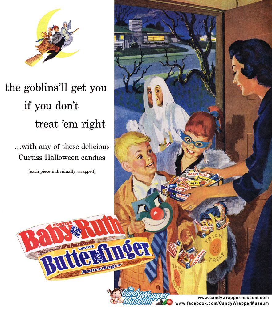 Halloween Ad: Baby Ruth - Butterfinger