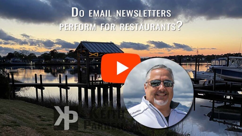 Do email newsletters perform for restaurants?