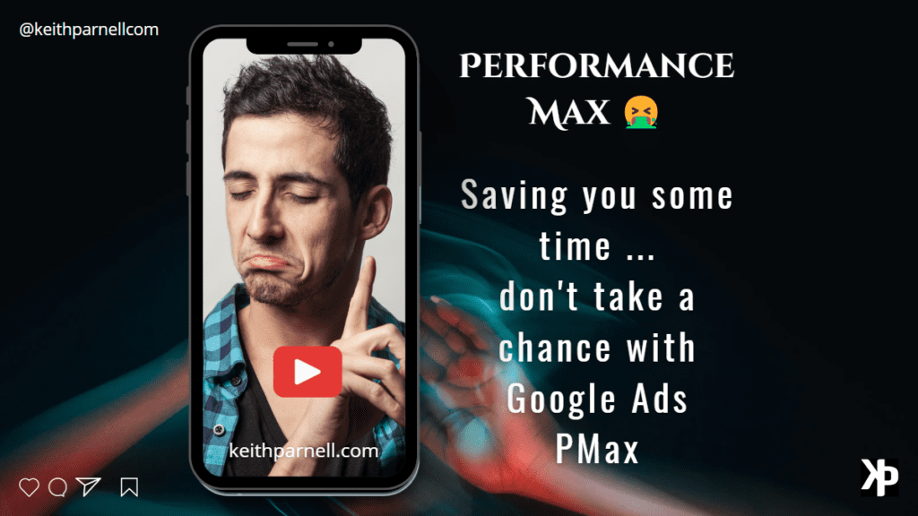 Performance Max goes down the drain