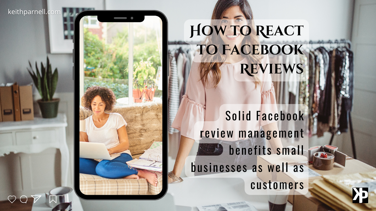 How to react to Facebook Reviews