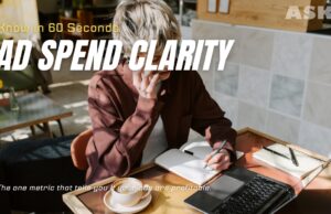 What’s the quickest way to know if my ad spend is working? What's the quickest way to know if my ad spend is working?