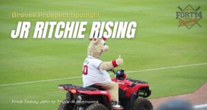Braves Prospect JR Ritchie is Rising After Tommy John Atlanta Braves Blooper