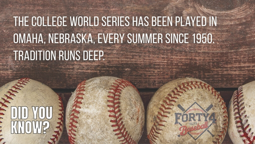How long has the College World Series been in Omaha?