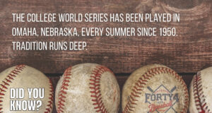 How long has the College World Series been in Omaha?