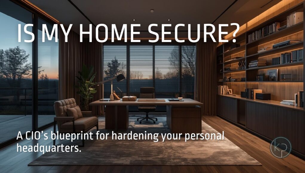 Is My Home Network the Weakest Link in My Company's Security? A CIO's Guide to the Hardened Home Office
